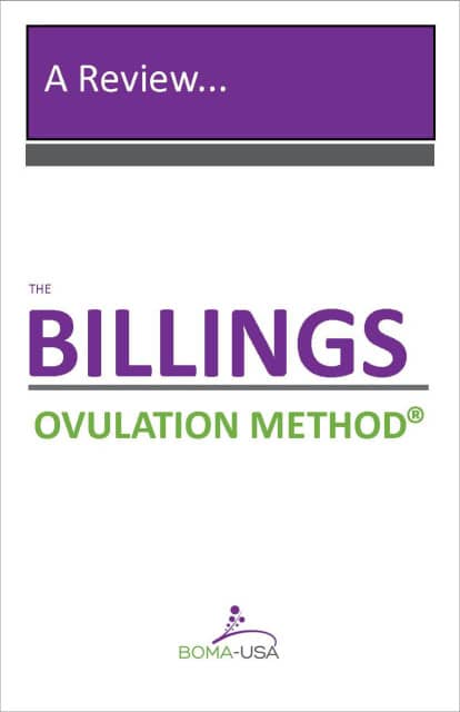 A Review - The Billings Ovulation Method Booklet - English & Spanish