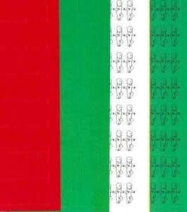 Set of 5: Packet of Stickers for Charting