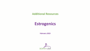 2.13 Estrogenics