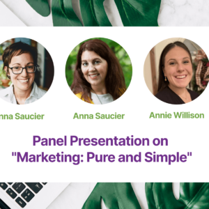 2.09 Panel Presentation on “Marketing: Pure and Simple”