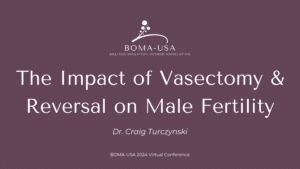 5.09 - A Scientific Evaluation of Vasectomy and Vasectomy Reversal