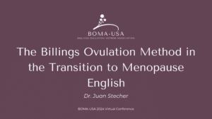 5.08 - The Billings Ovulation Method in the Transition to Menopause